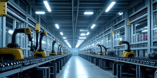 Vernetzte Maschinen in der industriellen Fertigung
